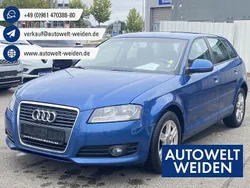 Blau Gebraucht 2009 Audi A3 Sportback Attraction Limousine | 3.300 € (Guter Preis)
