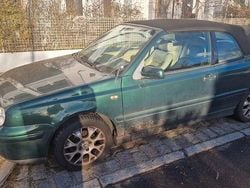 Grün Gebraucht 2000 VW Golf Cabriolet Highline Cabrio | 3.000 € (Superpreis)