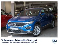 Ravennablau metallic Gebraucht 2021 VW T-Roc Sportline SUV | 23.330 € (Guter Preis)