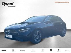 Kosmosschwarz metalliclack Gebraucht 2024 Mercedes A180 AMG line Limousine | 30.999 € (Fairer Preis)