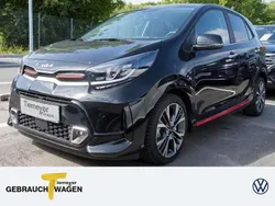 Schwarz Gebraucht 2022 Kia Picanto GT-Line Kleinwagen | 15.240 € (Guter Preis)