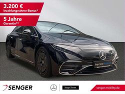 Lack obsidianschwarz Gebraucht 2022 Mercedes EQS450+ AMG Limousine | 63.730 € (Fairer Preis)