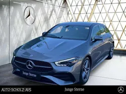 Metalliclack mountaingrau Gebraucht 2024 Mercedes CLA200 Shooting Brake AMG Kombi | 34.644 € (Fairer Preis)