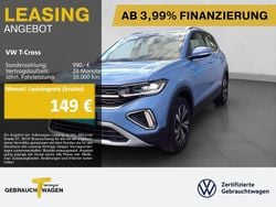 Blau Gebraucht 2024 VW T-Cross Style SUV | 21.440 € (Fairer Preis)