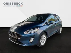 Chromablau metallic Gebraucht 2020 Ford Fiesta Titanium Kleinwagen | 15.150 € (Fairer Preis)