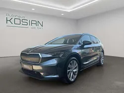 Grau Gebraucht 2021 Skoda Enyaq iV Loft SUV | 28.980 € (Superpreis)