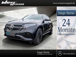Schwarz Gebraucht 2021 Mercedes EQC400 AMG line SUV | 35.900 € (Fairer Preis)