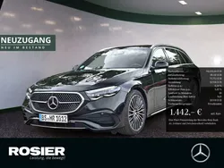 Schwarz / obsidianschwarz Gebraucht 2025 Mercedes E450 AMG line Kombi | 94.690 € (Guter Preis)