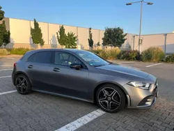 Grau Gebraucht 2018 Mercedes A200 AMG line Limousine | 24.500 € (Etwas zu teuer)