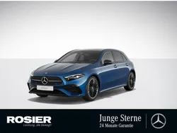 Blau / spektralblau (metallic) Gebraucht 2024 Mercedes 250 AMG Coupé | 44.890 € (Teuer)