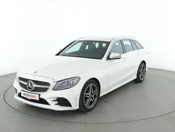 Weiß Gebraucht 2020 Mercedes C180 AMG line Kombi | 26.060 € (Guter Preis)