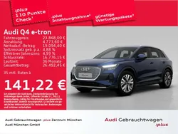Navarrablau metallic Gebraucht 2022 Audi Q4 e-tron Advanced SUV | 23.868 € (Guter Preis)