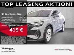 Grau Gebraucht 2024 Audi Q4 Sportback e-tron S-Line SUV | 51.440 € (Fairer Preis)