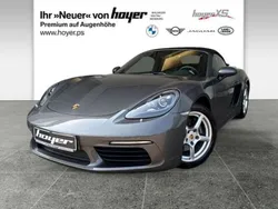 Achatgrau metallic (metallic) Gebraucht 2017 Porsche Boxster Cabrio | 56.280 € (Guter Preis)