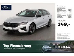 Brilliantsilber metallic Gebraucht 2024 Skoda Octavia RS Kombi | 36.780 € (Guter Preis)