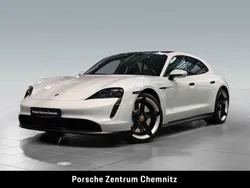 Weiß Gebraucht 2023 Porsche Taycan Sport Turismo Limousine | 69.450 € (Superpreis)