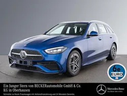 Blau Gebraucht 2024 Mercedes C300e AMG Limousine | 54.875 € (Etwas zu teuer)