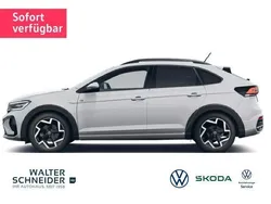 Pure white Neu 2025 VW Taigo R-line SUV | 38.190 €
