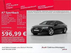 Mythosschwarz metallic Gebraucht 2022 Audi A7 Sportback Ambiente Kleinwagen | 54.391 € (Fairer Preis)
