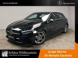 Schwarz Gebraucht 2024 Mercedes A200 AMG Limousine | 31.270 € (Fairer Preis)