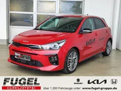 Signalrot met. Gebraucht 2023 Kia Rio GT-Line Limousine | 20.699 € (Fairer Preis)