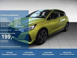 Lucid lime / met Gebraucht 2024 Hyundai i20 N Line Kleinwagen | 21.270 € (Etwas zu teuer)