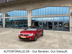 Sunset red metallic Gebraucht 2012 VW Golf Cabriolet Exclusive Cabrio | 5.999 € (Guter Preis)