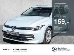 Crystal ice blue metallic Neu 2025 VW Golf VIII Life Kombi | 26.700 € (Guter Preis)