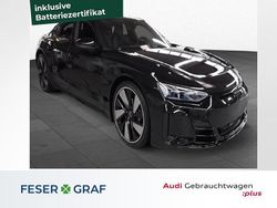Mythosschwarz metallic Gebraucht 2022 Audi e-tron GT quattro Ambiente Limousine | 52.890 € (Guter Preis)