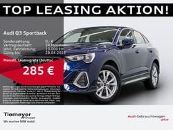 Navarrablau metallic Gebraucht 2024 Audi Q3 Sportback S-Line SUV | 39.740 € (Fairer Preis)