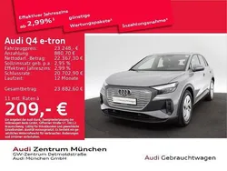 Kieselgrau Gebraucht 2023 Audi Q4 e-tron Comfort SUV | 23.248 € (Superpreis)
