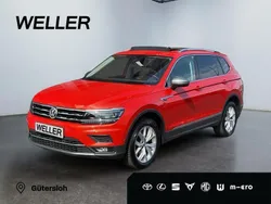 Orange Gebraucht 2021 VW Tiguan Allspace Highline SUV | 34.540 € (Guter Preis)