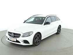 Weiß Gebraucht 2020 Mercedes C300 AMG line Kombi | 31.230 € (Fairer Preis)