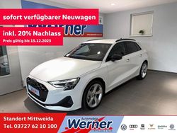 Weiß Neu 2025 Audi A3 Sportback Advanced Kleinwagen | 35.795 € (Fairer Preis)
