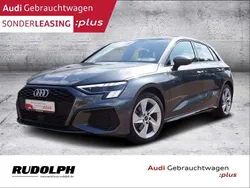Grau Gebraucht 2024 Audi A3 Sportback S-Line Limousine | 33.960 € (Superpreis)