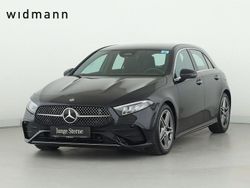 Metalliclack kosmosschwarz Gebraucht 2024 Mercedes A200 AMG Line Premium Limousine | 33.850 € (Teuer)