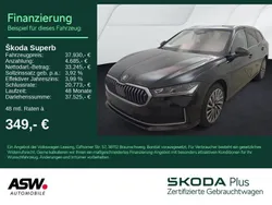 Ebony schwarz metallic Gebraucht 2024 Skoda Superb LAURIN & KLEMENT Kombi | 37.930 € (Teuer)