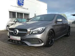 Mountaingrau met. Gebraucht 2019 Mercedes CLA180 AMG line Limousine | 22.990 € (Guter Preis)