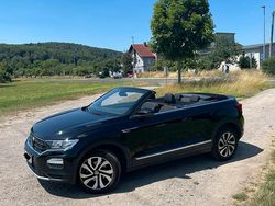 Schwarz Gebraucht 2022 VW T-Roc Cabriolet Cabrio | 21.500 € (Guter Preis)