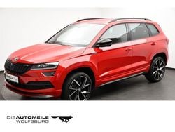 Velvetrot metallic Gebraucht 2021 Skoda Karoq SportLine SUV | 24.390 € (Guter Preis)