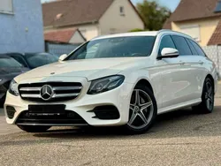 Diamantweiss metalliclack Gebraucht 2019 Mercedes E300 AMG line Kombi | 28.390 € (Fairer Preis)