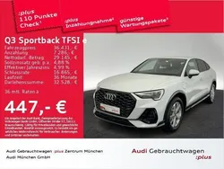Weiß Gebraucht 2021 Audi Q3 Sportback S-Line SUV | 36.431 € (Fairer Preis)