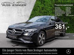 Obsidianschwarz metallic Gebraucht 2024 Mercedes C300e Avantgarde Limousine | 42.480 € (Superpreis)