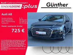 Mythosschwarz metallic Gebraucht 2023 Audi A8 Ambiente Limousine | 66.950 € (Superpreis)