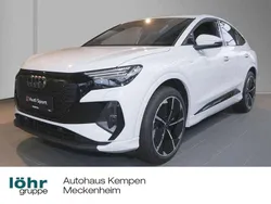 Gletscherweiß metallic Gebraucht 2024 Audi Q4 Sportback e-tron S-Line SUV | 53.550 € (Teuer)