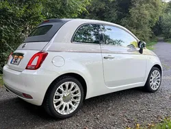 Weiß Gebraucht 2017 Fiat 500C Anniversary Cabrio | 11.900 € (Etwas zu teuer)