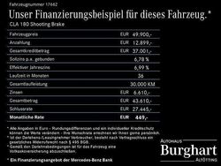 Lack mountaingrau Gebraucht 2025 Mercedes CLA180 Shooting Brake AMG line Kombi | 49.900 €