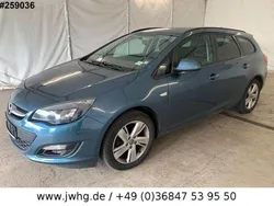 Blau Gebraucht 2015 Opel Astra Style Kombi | 5.450 € (Etwas zu teuer)