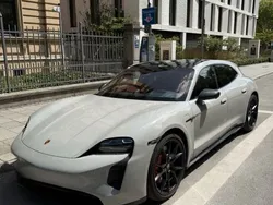 Grau Gebraucht 2023 Porsche Taycan GTS Sport Turismo Limousine | 90.800 € (Guter Preis)