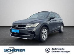 Delfingrau metallic (metallic) Gebraucht 2022 VW Tiguan Elegance SUV | 29.330 € (Superpreis)